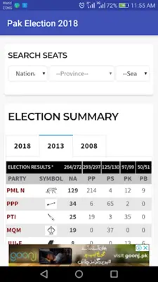 Pakistan Election 2018 android App screenshot 5